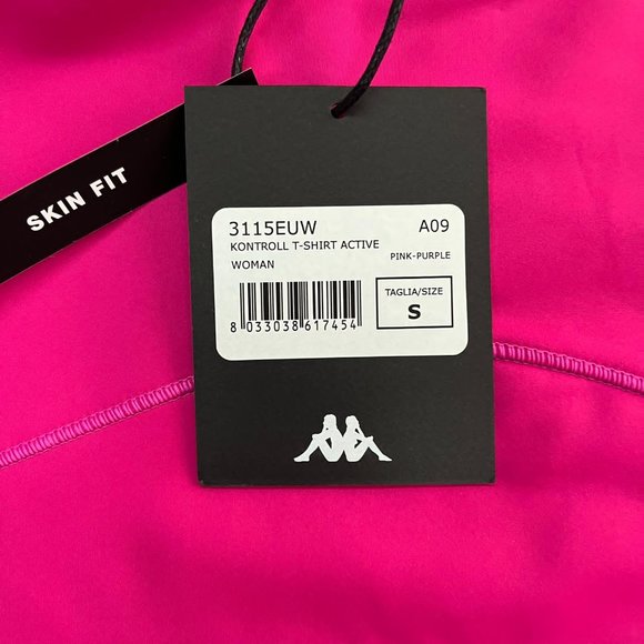 NWT Kappa 1pc Kontroll T-shirt Active - Picture 4 of 5